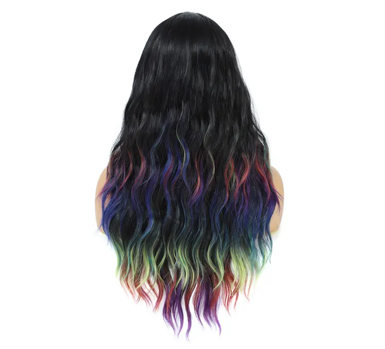 Rainbow Cosplay Glam Lavender Lace Front Wig