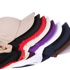 Chic Muslim Sporty Scarf and Cap Set – Solid Color Pearl Chiffon & Cotton Baseball Hat