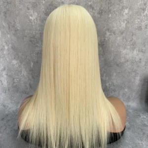 Seamless Lace Topper for Thinning Blonde Hair