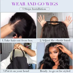 Budget-Friendly Straight Brazilian Lace Frontal Wig - No Glue Needed