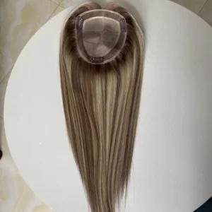 Seamless HD Lace Human Hair Topper