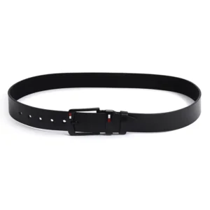 Luxury Cowhide Leather Belt with Alloy Automatic Buckle for Men