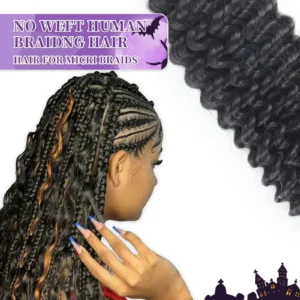 Dyed Bohemian Deep Wave Hair Extensions