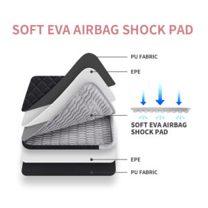 360° Secure Laptop Bag with Handle - Waterproof Protection for MacBook