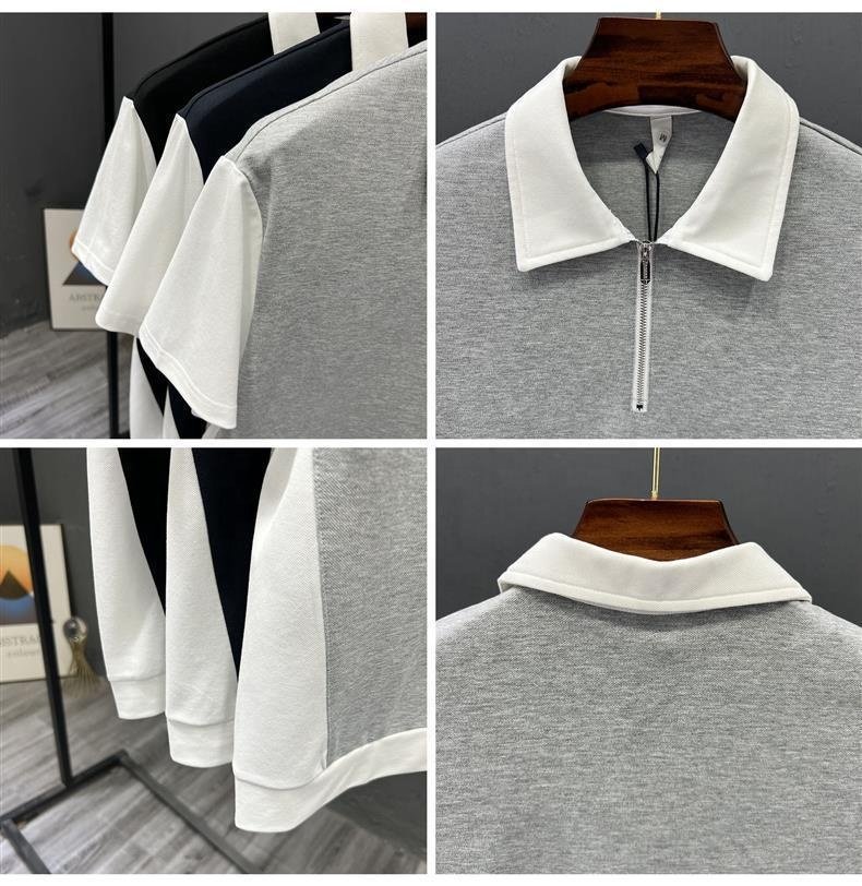 Trendy Lightweight Casual Short Sleeve T-Shirt for Fashion-Forward Gentlemen