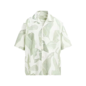 Men's Spring Fashion Casual Printed Short Sleeve Shirt