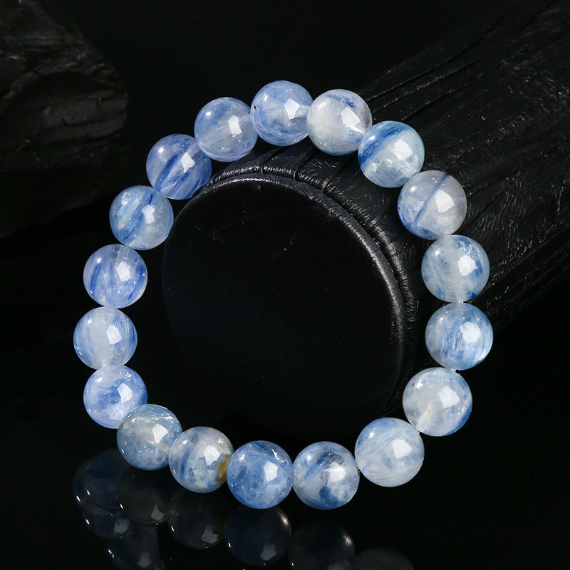 Eco-Friendly Feather & Gemstone Stretch Bracelet