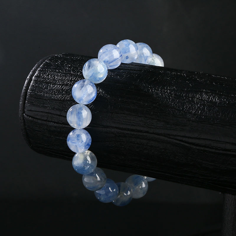 Eco-Friendly Feather & Gemstone Stretch Bracelet