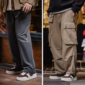 Men's Premium Vintage Workwear Patchwork Colorblock Casual Shoes with Thick Sole