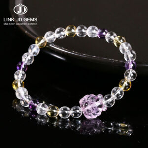 Fashionable Healing Quartz Crystal Bracelet