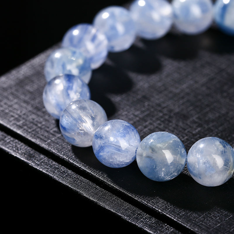 Eco-Friendly Feather & Gemstone Stretch Bracelet