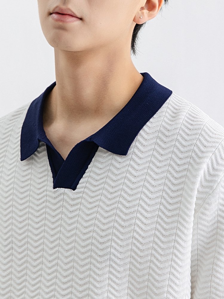 Men's Premium Summer Polo Shirt - Breathable Ice Silk for Ultimate Casual Comfort and Style