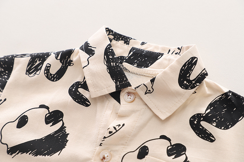 Trendy Boys' Layered Vest and Pants Set for Spring & Autumn