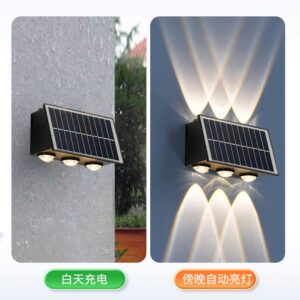 Serenity Solar Landscape Wall Light