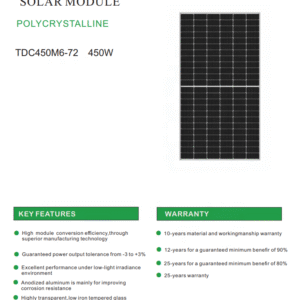 LumiPanel 450W Transparent Monocrystalline Module