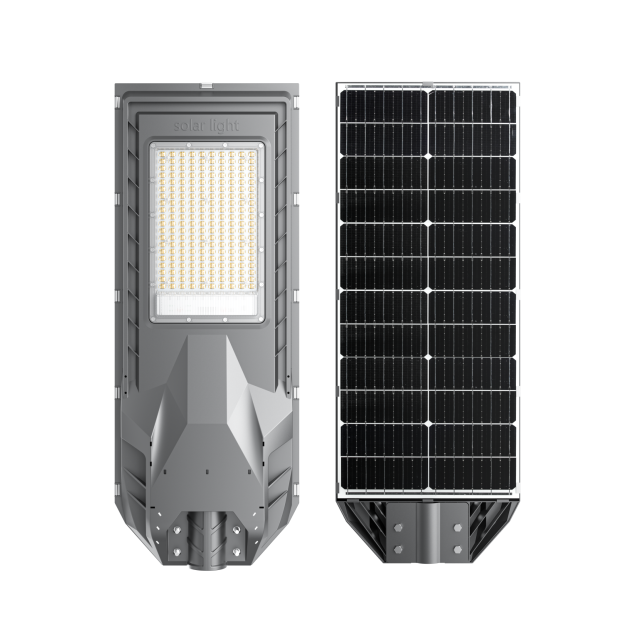 SolarShield High Lumen Street Light with Motion Sensor