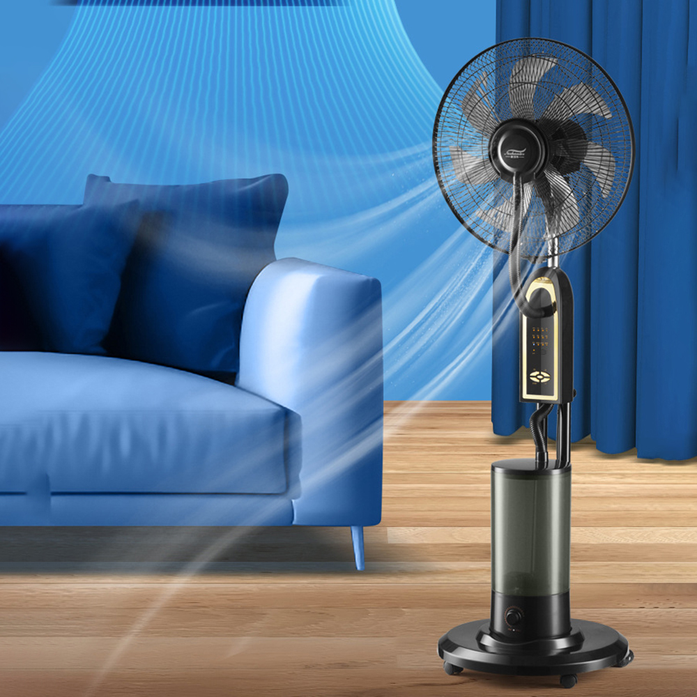 EcoMist Remote-Controlled Cooling Fan