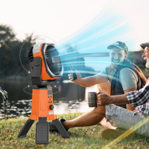 SolarRefresh 20000mAh Cooling Fan