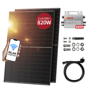 SolarVista 800W Balcony Micro Inverter System