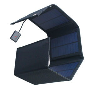 VersaCharge 60W Portable Solar Panel with 21% Efficiency and USB Output