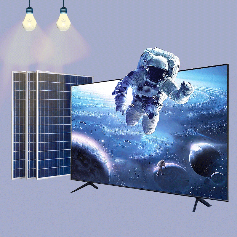 Eco-Friendly Solar-Powered 4K Smart TV