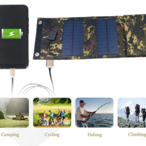 VersaCharge 60W Portable Solar Panel with 21% Efficiency and USB Output
