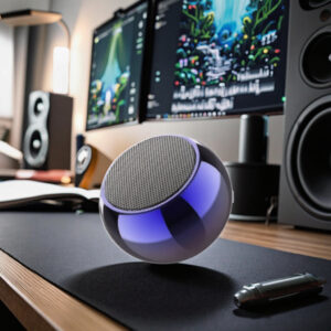M3 Portable Wireless Speaker – Compact Metal Design with 3W Power and Exceptional Sound Quality for Music On-the-Go"