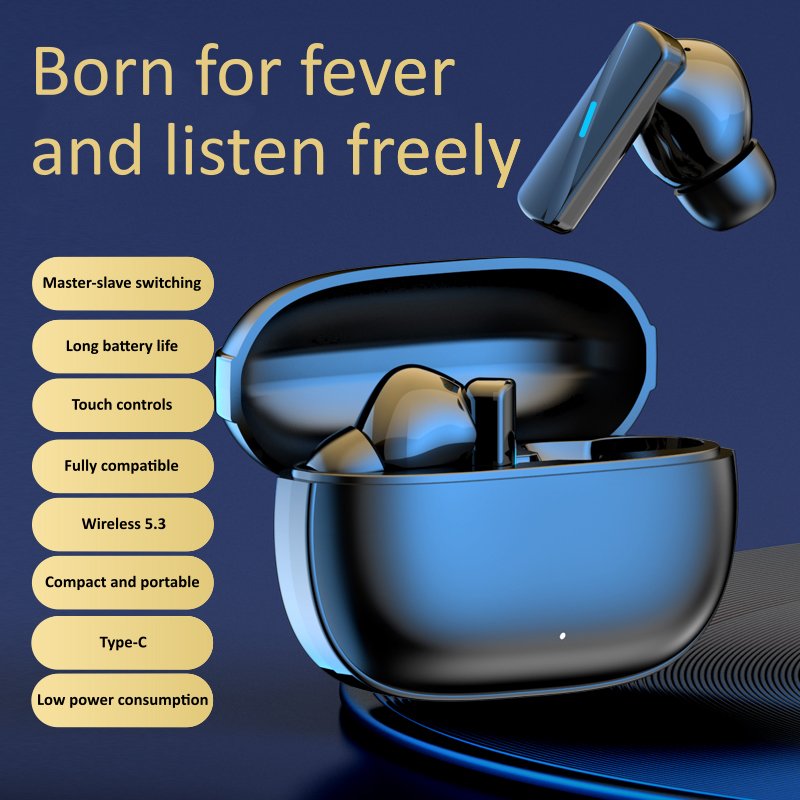 Mate 50 Pro TWS Earbuds with High-Quality Touch Control for Gaming and Sports