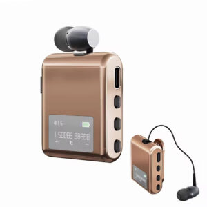 PowerClip In-Ear Headphones with LED Display