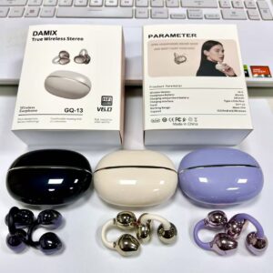 GQ13 Hi-Fi Low Latency Gaming Ear Clips with IPX4 Waterproofing