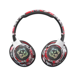 T12 Camo Graffiti Over-Ear Headphones with 5.4 3D Surround Sound