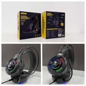 T-WOLF H140 Wired Over-Ear Gaming Headset with Noise Cancelation