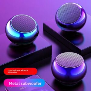 M3 Portable Wireless Speaker – Compact Metal Design with 3W Power and Exceptional Sound Quality for Music On-the-Go"