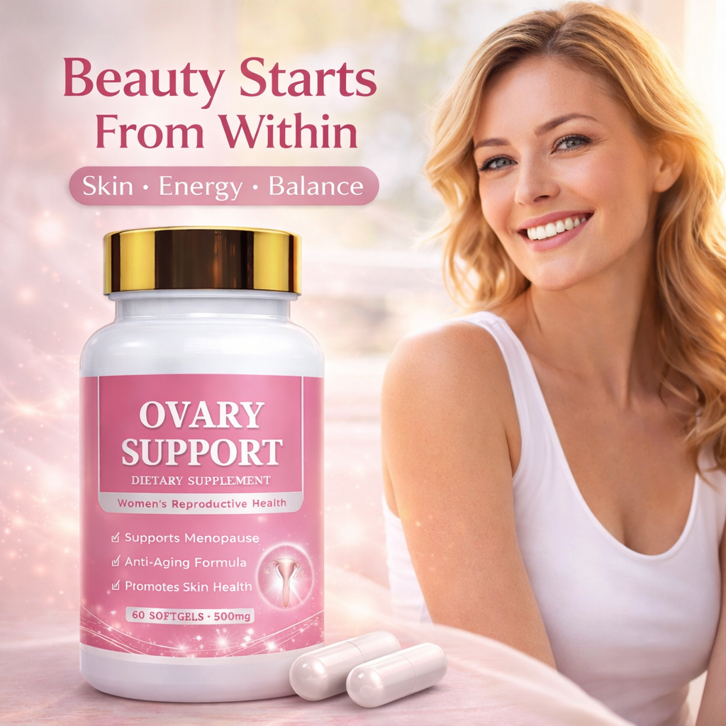 Natural Supplements for Ovary Support, Hormone Balance, Skin Health, Women Wellness